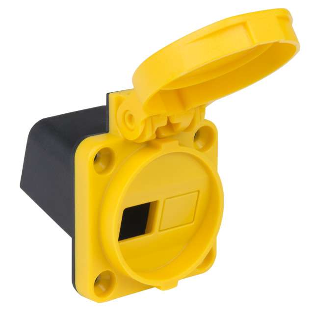 Dataconnector met deksel, 1x (excl. module)