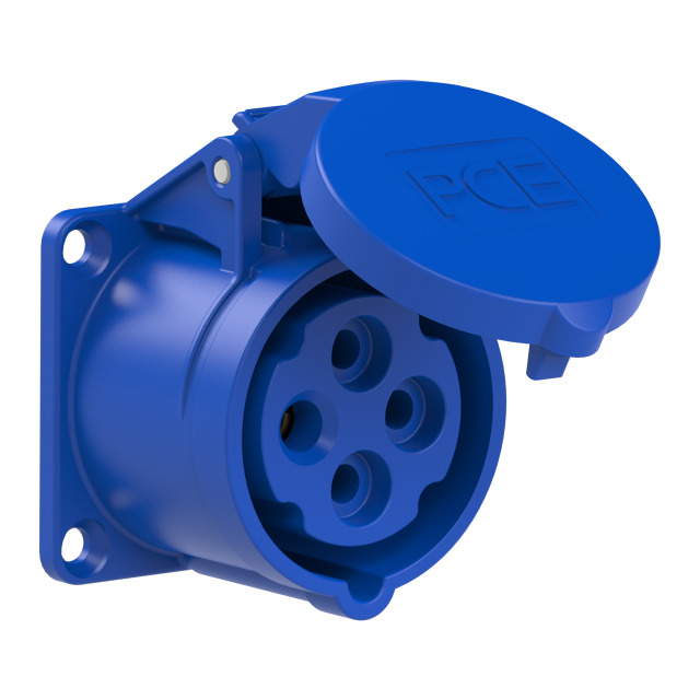 CEE stopcontact inbouw recht 4P/16A