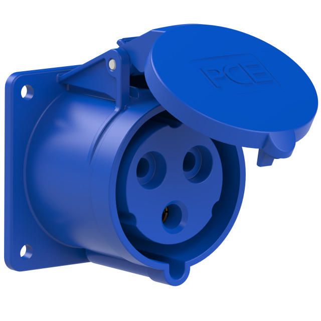CEE stopcontact inbouw recht 3P/32A