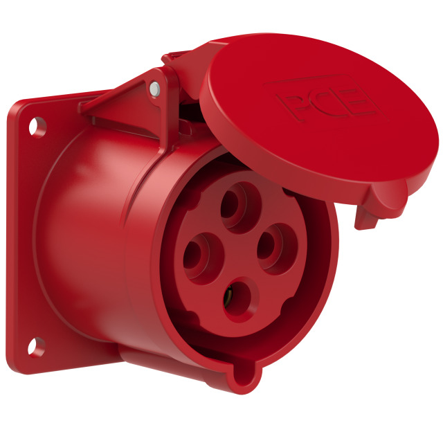 CEE stopcontact inbouw recht 4P/32A