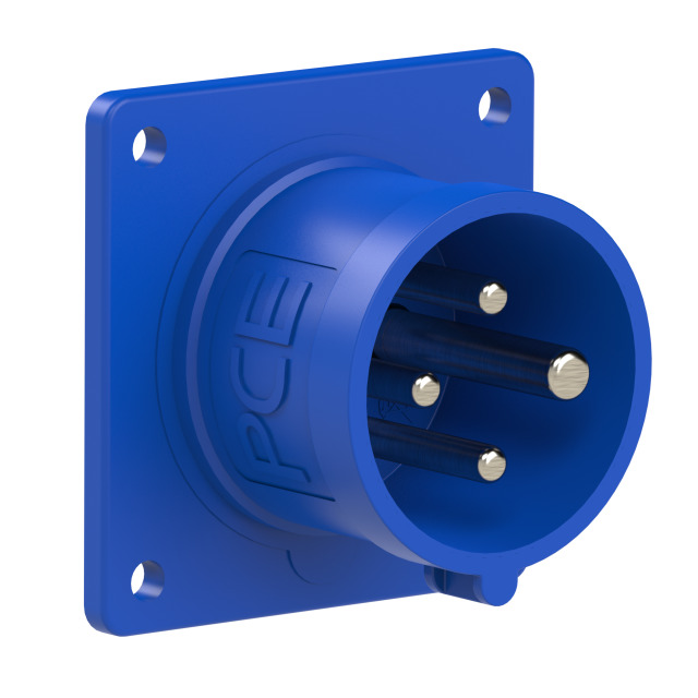 CEE Apparaten stekker inbouw 4P/16A