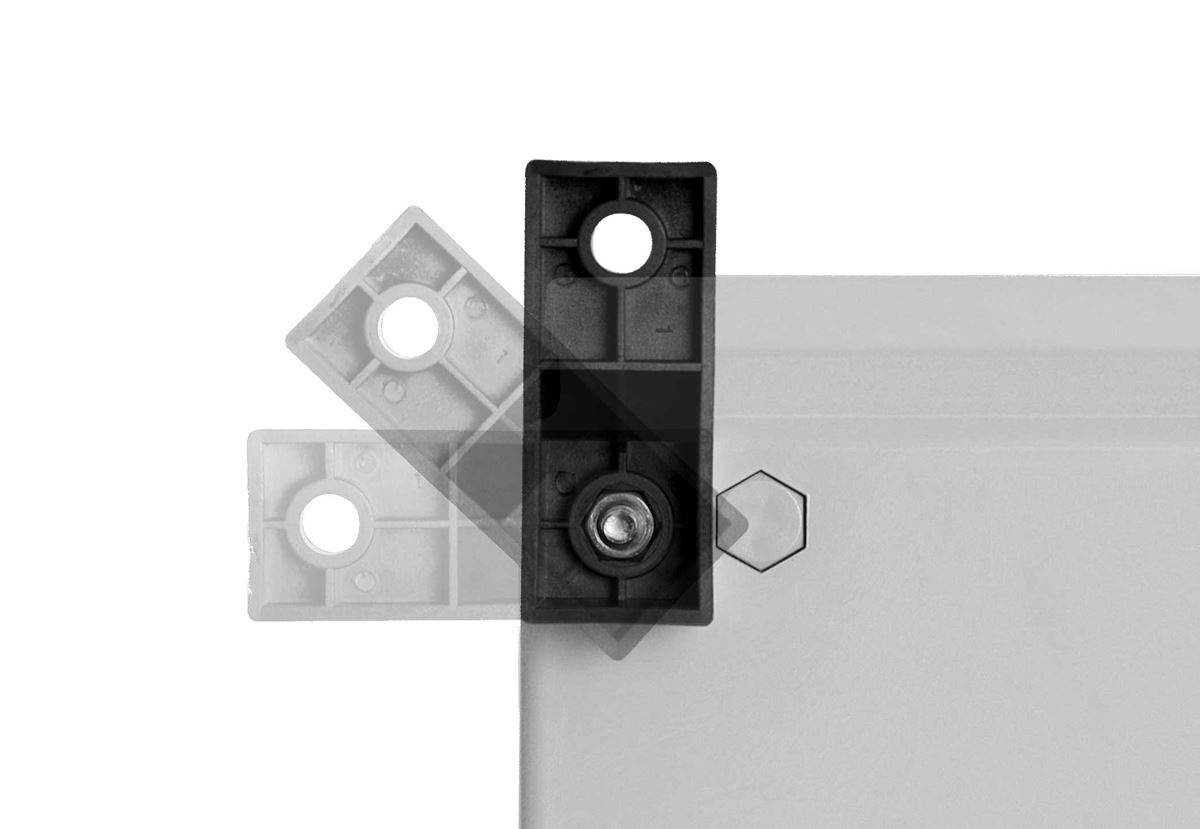 Set van 4 verstelbare beugels