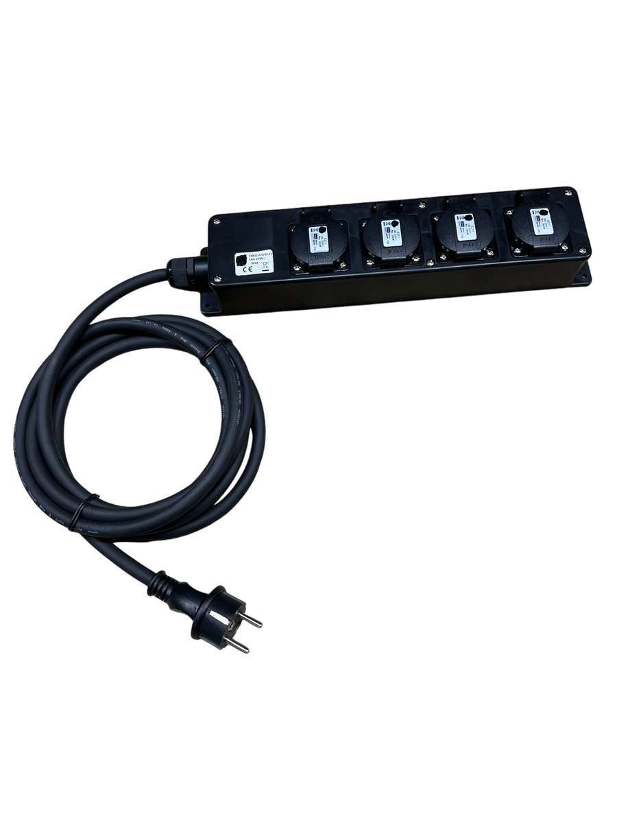 Verdeelblok 16A met kabel