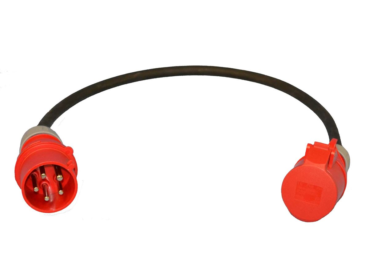 CEE Verloopkabel H07RN-F 1m