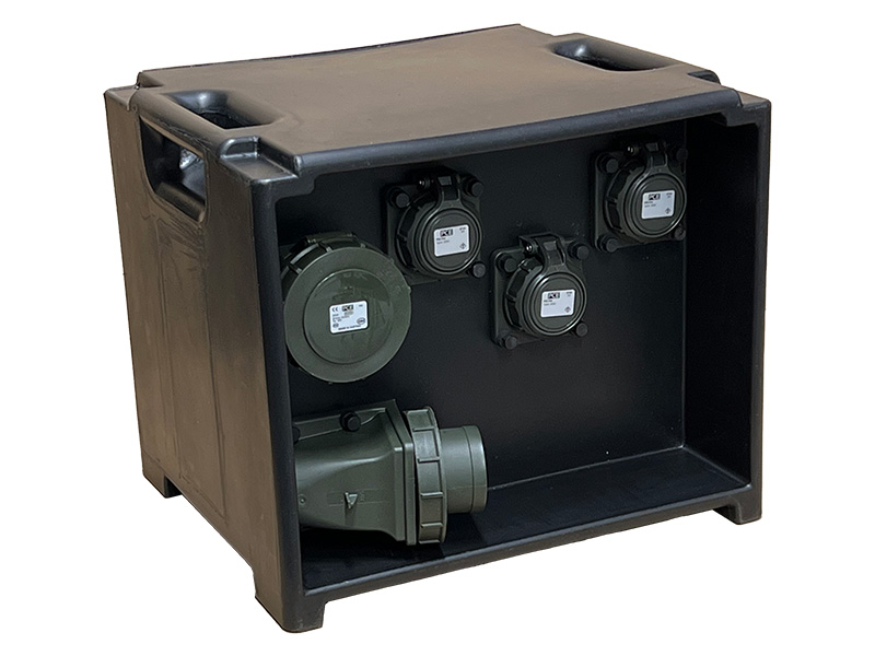 Verdeelkast type Thallo 32A camouflage