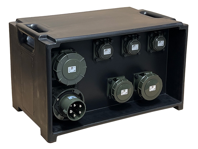 Verdeelkast type Thallo 63A camouflage