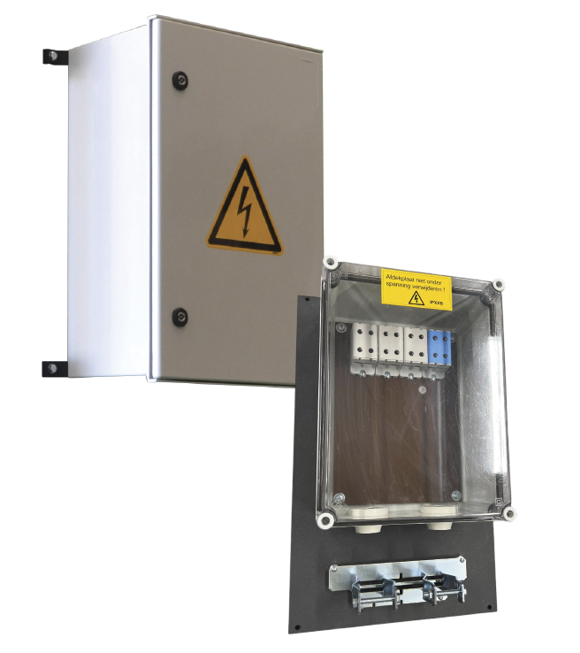 Aansluitkast voor kabel 4x50mm²