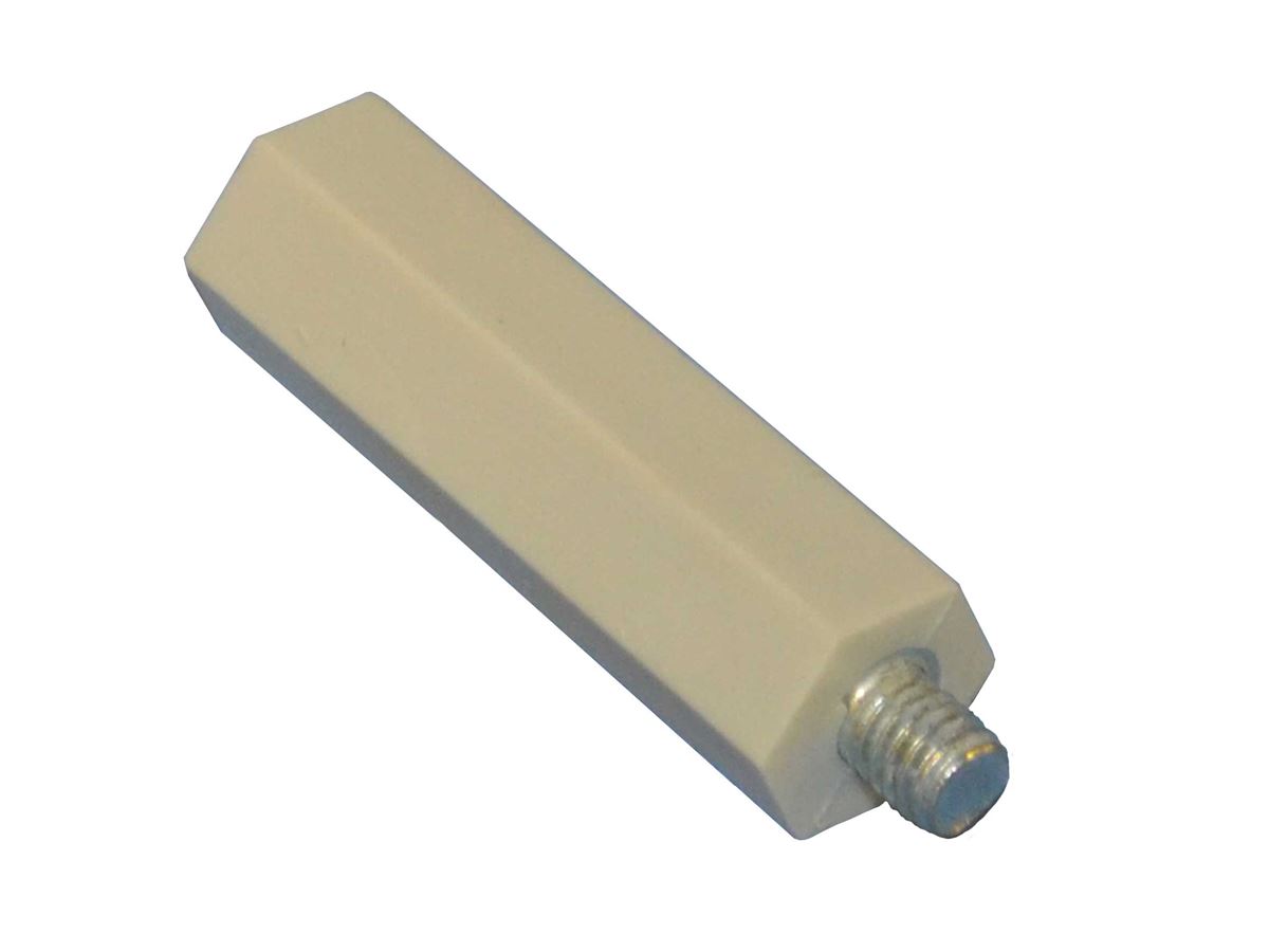 Afstandhouder M6 kunststof