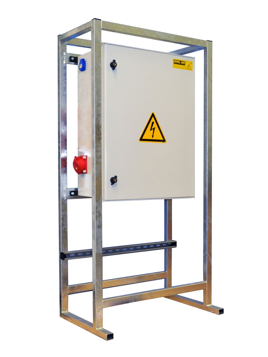 Kraankast 250A met kooistatief